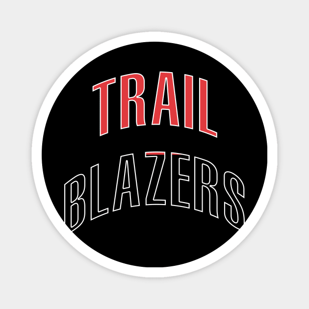 Trail Blazers Magnet by teakatir
